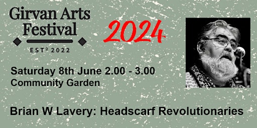 Imagem principal do evento Brian W Lavery: Headscarf Revolutionaries