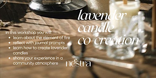 Lavender Candle Crafting primary image