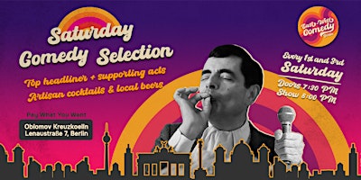 Primaire afbeelding van English stand-up: Saturday Comedy Selection w. Terry Norman (IRE)