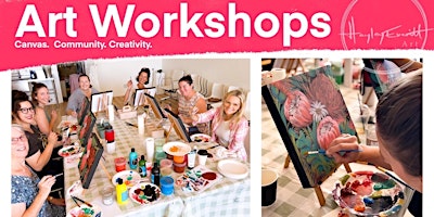 Saturday Night Art Workshop - BYO Drinks - Creating. Painting. Sipping. primary image