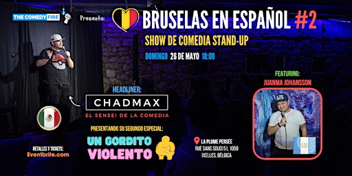 Bruselas en Español #2 - Un show de comedia stand-up en tu idioma primary image