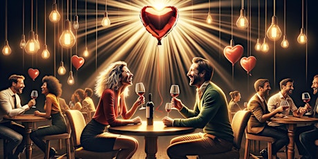 Speed Dating Soiree at Mystic Vines  (27 to 39 Ladies) Party Games & Prizes