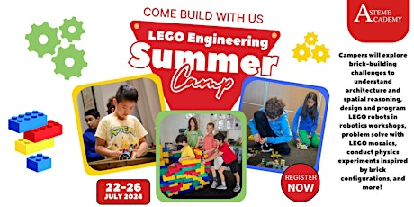 ASTEME Lego Engineering Summer Camp