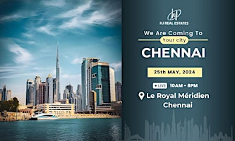Hauptbild für Upcoming Dubai Property Event in Chennai