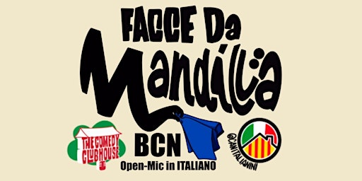 Imagem principal do evento Facce da Mandillä • Open Mic in Italiano