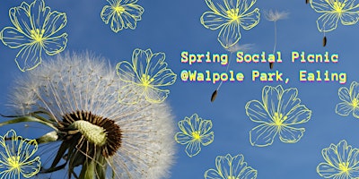 Primaire afbeelding van Spring Social Picnic @Walpole Park, Ealing