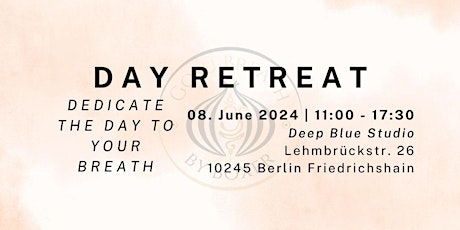 DayRetreat: Breathwork - Matcha - Rapéh - Sadhu Board in Berlin F-Hain