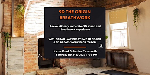 Imagem principal do evento 9D Immersive Breathwork Experience - The Origin