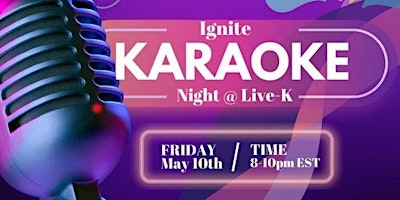 Imagem principal do evento Ignite Karaoke Nite