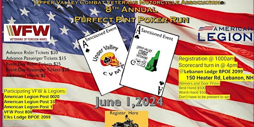 8th Annual Perfect Pint Poker Run primary image
