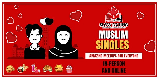 Primaire afbeelding van International Muslim  Singles Foodies Connect Online  | Slow Dating