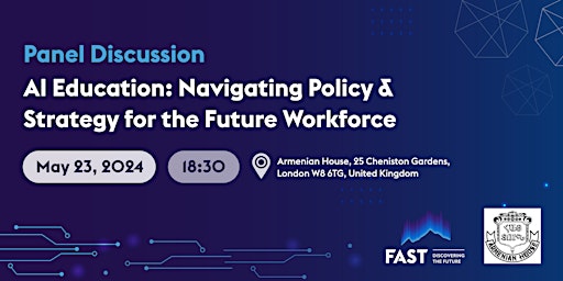 Imagem principal do evento AI Education: Policy & Strategy for the Future Workforce