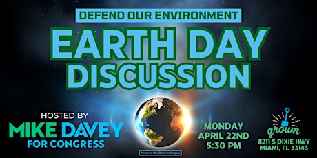 DEFEND OUR ENVIRONMENT Earth Day Discussion