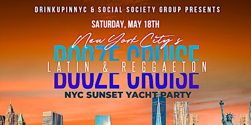 Imagen principal de NYC Sunset Yacht Party | Latin & Reggaeton Booze Cruise