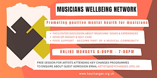 Online Musicians Wellbeing Network primary image