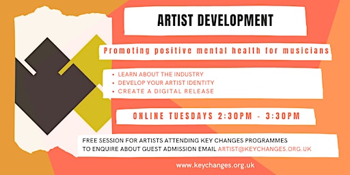 Online Artist Development Session  primärbild