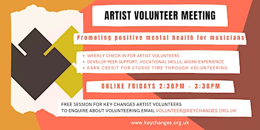 Artist Volunteer Meeting primary image