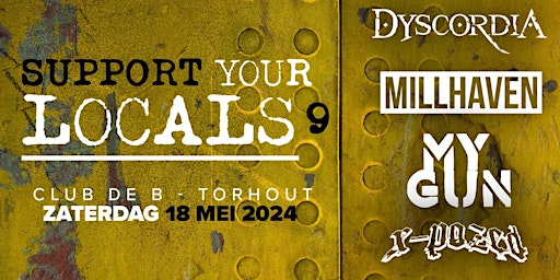 SUPPORT YOUR LOCALS  9 - CLUB DE B - TORHOUT primary image