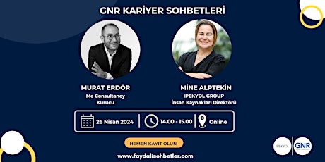 Imagem principal do evento Ipekyol Group | Mine Alptekin | GNR Kariyer Sohbetleri