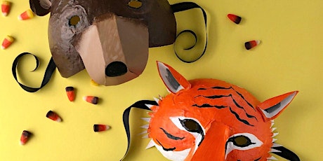 Papier Mache Masks workshop for KIDS
