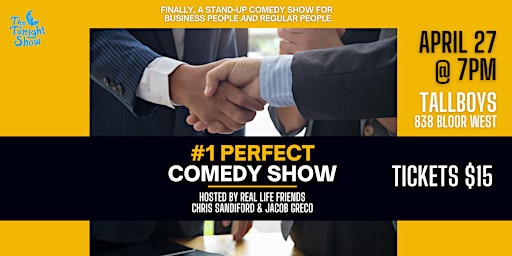 #1 Perfect Comedy Show @ Tallboys  primärbild