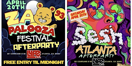 420 AFTERPARTY  AT LYFE ATL  [FREE ENTRY & DRINKS W/ RSVP]