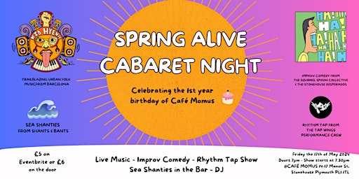 Spring Alive - Cabaret Night primary image