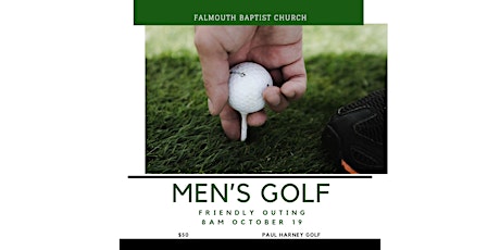 Falmouth Baptist Men's Golf Sat Oct. 19, 2019  primary image