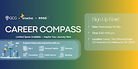 GCG X Enactus X ESSA Career Compass