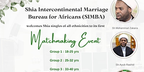 SIMBA Matchmaking Event - 28 April 2024 from 1-6 pm