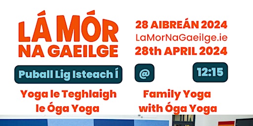 Primaire afbeelding van Lá Mór na Gaeilge - Seisiún Óga Yoga