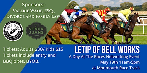 Imagem principal do evento A Day At The Races Networking Event w/ LeTip of Bell Works