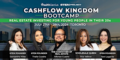 Imagen principal de CashFlow Kingdom Bootcamp - REI for young people in their 20s [072724]