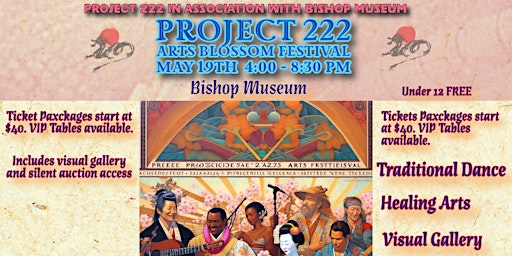 Project 222 - Arts Blossom Festival primary image
