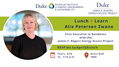 Lunch & Learn with  Alix Peterson Zwane
