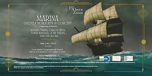 Imagem principal do evento Marina, by Emilio Arrieta - Zarzuela Highlights in Concert
