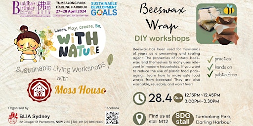 Sustainable Living Workshop - DIY Beeswax Wrap 1 primary image