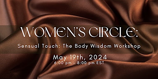 Imagem principal do evento Sensual Touch: The Body Wisdom Workshop