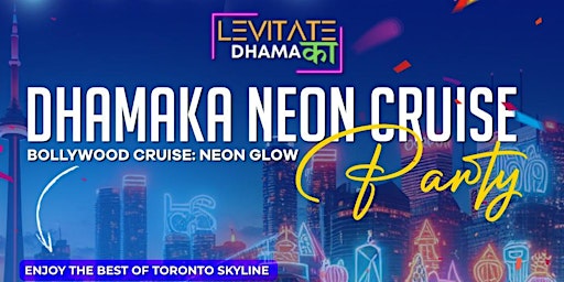 Imagen principal de Bollywood Voyage: Toronto Neon Glow Cruise Party