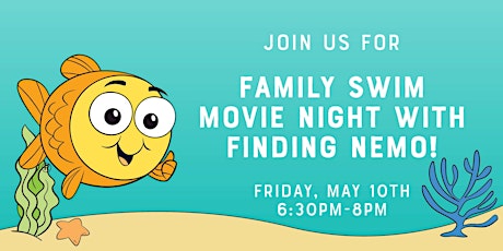 Family Swim Movie Night with Finding Nemo