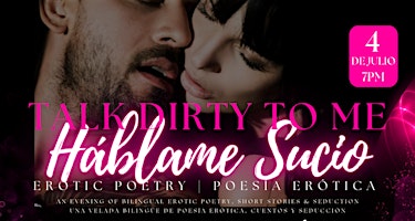 Imagem principal do evento Erotic Poetry Show / Espectáculo de Poesía Erótica