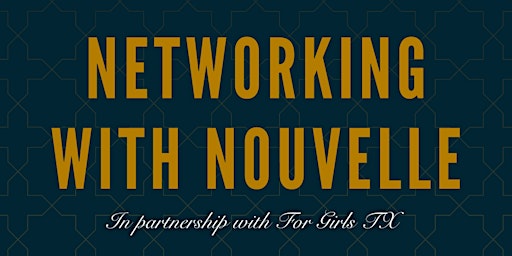 Hauptbild für Networking with Nouvelle