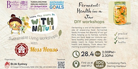 Sustainable Living Workshop - DIY Fermenting