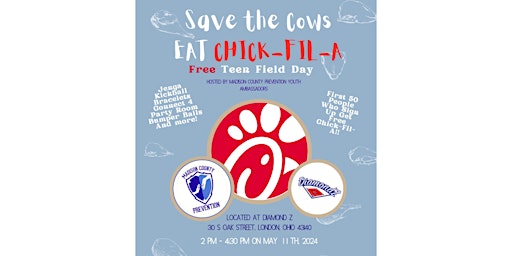 Primaire afbeelding van Save The Cows, Eat Chick-Fil-A