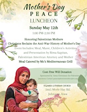 Mother's Day Peace Luncheon