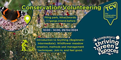 Conservation Volunteers - Scything and Wildflower Meadow Creation primary image