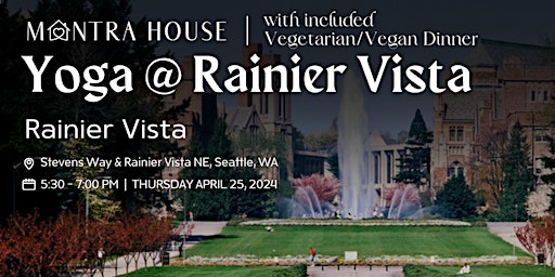 Hauptbild für Outdoor Yoga @ Rainier Vista | Yoga of the Heart
