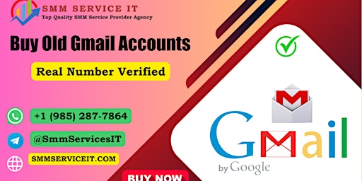 Image principale de Buy Old Gmail Accounts For sale In This Year 2024