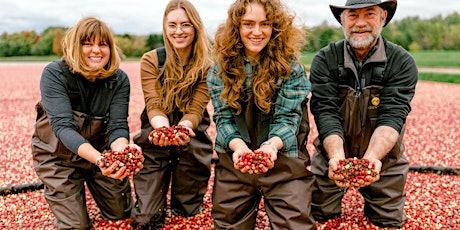Stand in Floating Cranberries: Harvest Experience October 19