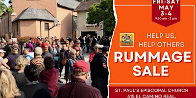 Hauptbild für Circle of St Paul's huge two day Rummage Sale May 3-4